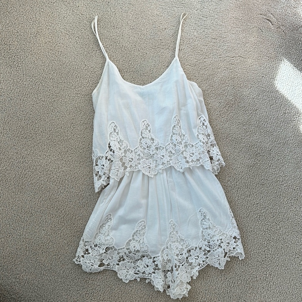 Lace Romper